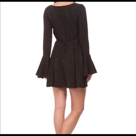 Whitney Eve black textured button front dress - Picture 8 of 8